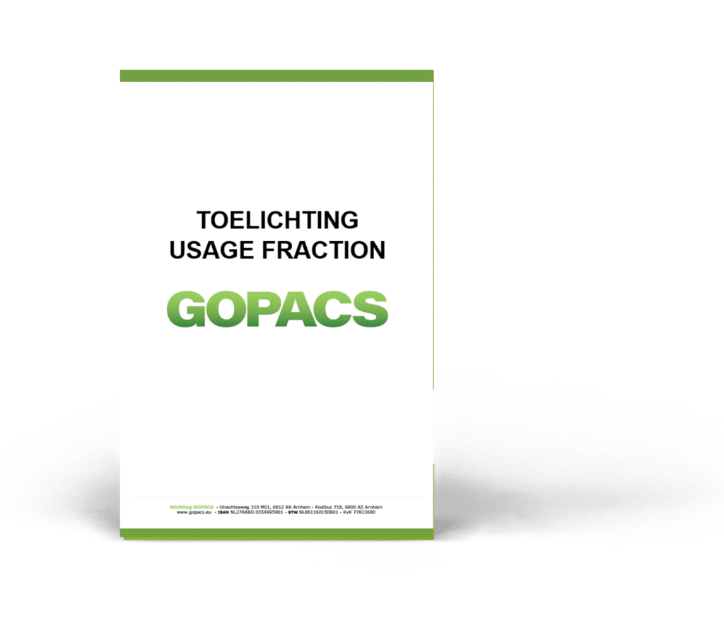 Toelichting Usage Fraction